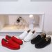 1:1 Original Brand Low-top Rivet Red Sole Shoes Couple Style Loafers Slip-on Men's Sneakers Women's_vogvips.com