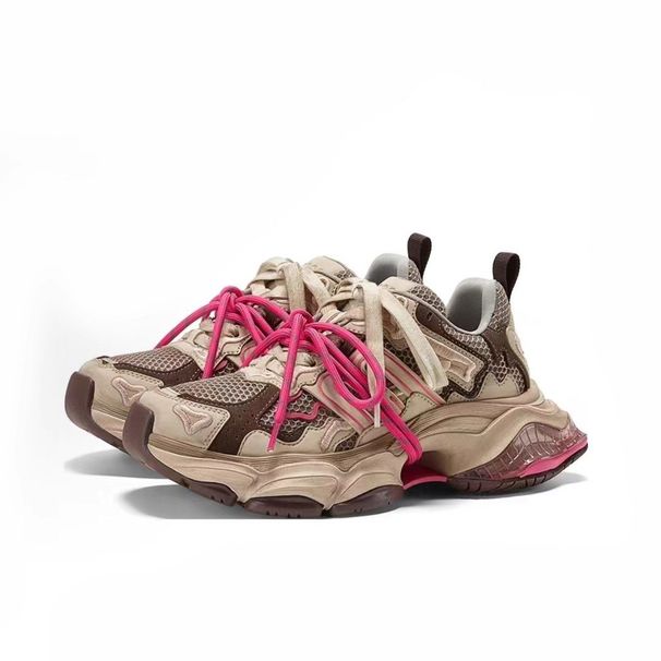 GGCC Designer Thick Soled Vintage Cowhide Luxury Casual Fashionable And Trendy Height Increasing Sports Shoes For Woman_vogvips.com