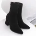 designer Boot Australia High Heels Socks Shoes Sexy Women Booties Women Black High Heels Ankle Boots Winter Shoes_vogvips.com