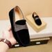 Leather Matte Versatile Slip On British Style Loafers Men's Shoes 24 Summer Trendy Moccasins Men's Shoes_vogvips.com