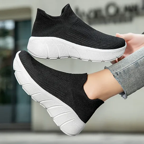 Socks Shoes Ultralight Couple Sports Shoes Outdoor Shock Absorption Wear Resistance Lightweight Thick Soled Running Shoes_vogvips.com