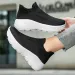 Socks Shoes Ultralight Couple Sports Shoes Outdoor Shock Absorption Wear Resistance Lightweight Thick Soled Running Shoes_vogvips.com