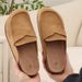 Bebealy Women's Cork Suede Clogs New Genuine Mules Men Fashion Potato Shoes With Arch Support Comfy Cork Footbed Clogs Slippers_vogvips.com