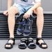 Outdoor Wadable Sandals Man Arch Support Yoga Mat Insole Gladiator Open Toe Summer Beach Slippers Antiskid Durable Flat_vogvips.com