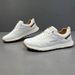2025 Spring Genuine Leather Board Trendy Versatile Sports Forrest Gump Men's Lightweight Casual Shoes_vogvips.com