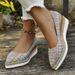 Women's Shoes Spring New Style, Pointed Toe, Wedge Heel, Rope, Thick Sole, Multi Color Fashion Casual Shoes._vogvips.com