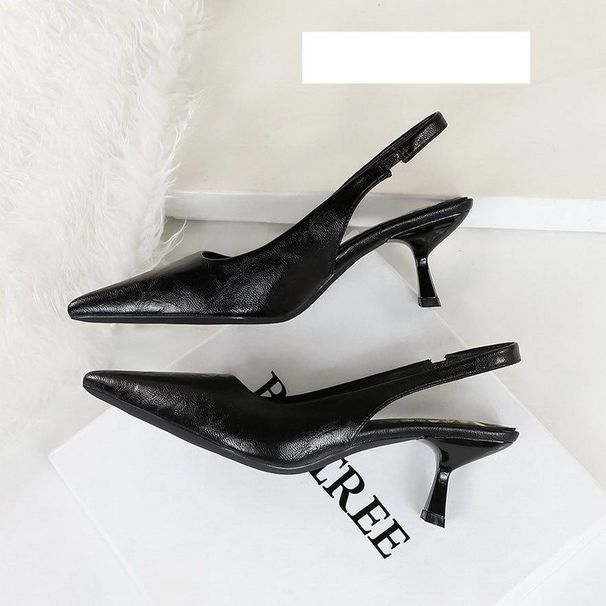 High Heel Sandals Women High Heels Women S Elegant Pointed Toe High Heel Sandals Sexy Stiletto Pump With Open Back Ankle Strap For Party Evening And_vogvips.com