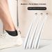Stainless Steel Shoe Horn – 30cm Long-Handle Shoe Helper For Easy Slip-On (Silver, Ergonomic Design For Men/Women/Seniors)_vogvips.com