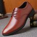 ct Ct Suitable For All Seasons Genuine Leather Business Formal British Korean Style Wedding Black Versatile Casual Soft Surface Men's Shoes_vogvips.com