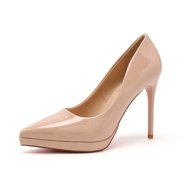 Women's High-heeled Shoes 2025 Summer Collection, Elegant French Fashion, Stiletto Heels, Waterproof Platform,_vogvips.com