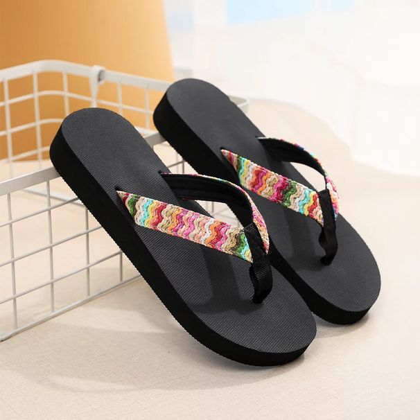 Summer Women Flip Flops Fashion Bohemian Female Beach Flip-Flops Casual Flat Ladies Slipper Comfortable Shoes Indoor House Slide_vogvips.com