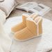 Cross-Border Slippers Maternity Shoes High-Top Knitted Autumn Winter Women's Warm Indoor Outdoor Snow Boots_vogvips.com