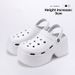 Women's Summer Platform Sandals High Heels Breathable Non Slip Thick Sole Two Way Design Beach Style Shoes_vogvips.com