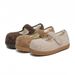 Thick-Soled French Style Closed-Toe Furry Cotton For Women Autumn Winter New Fashion Versatile Comfortable_vogvips.com