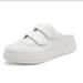 Men’s Shoes Summer New Breathable White Shoes Half Slip Low Top Shoes Large Size Sneakers Casual Shoes Men's Shoes_vogvips.com