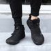 Winter Couple Snow Boots Men's Outdoor Camping Mountaineering Plus Velvet Thick Wear Resistant Plus Velvet Warm Cotton Shoes Women_vogvips.com