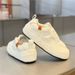 Trendy Men's Shoes, 2025 Winter New Model, Soft-Soled, Fleece-Lined Loafers, Leather Slip-On Style, Forrest Gump Shoes_vogvips.com