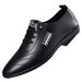 Men's Soft Leather Slip-On Shoes Spring Autumn Low Top Breathable Sole New Style Youth Driving Shoes_vogvips.com