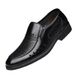 Euro Step Elderly Hole Inner Heightening Cowhide Autumn Winter Breathable Formal Men's Shoes Business Casual Leather Sandals_vogvips.com
