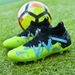 New camouflage high top football shoes broken nails long nails children's professional training shoes burst football shoes_vogvips.com