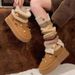 Thickened Warm Snow Boots Casual Short Boots Thick-Soled Cotton Women's Shoes_vogvips.com