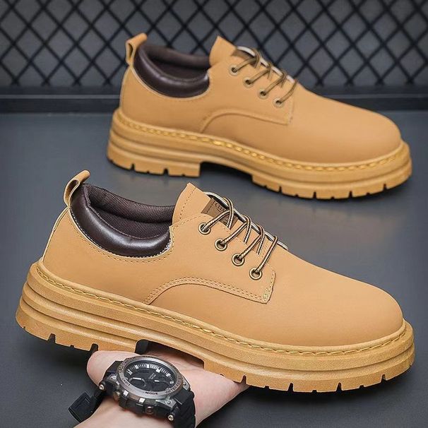 New Short Boots - New Spring And Summer 2026 Men's Retro British Style Casual Shoes_vogvips.com