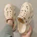 Crocodile Shoes And Men's Sandals Summer New 2025 Outdoor Fishing Sports Thick Bottom Men's Slippers_vogvips.com