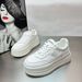 New Thick-Soled Retro Height-Increasing Sports White For Women Casual Versatile Genuine_vogvips.com