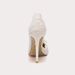 Fattened And Widened High Heels Women's Thin Heels Rhinestone Small Fragrant Wind Side Empty Single Shoes Large Size Women's Shoes 41 To 44_vogvips.com