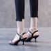European And American Style Stiletto Sandals With A Single Strap, Sexy Sandals, 2024 Summer New Fashion Versatile Thin_vogvips.com