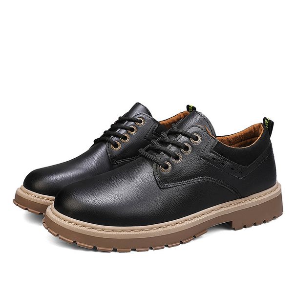 Men Special Work Shoes Large Size Men's New Casual Fashionable All-Season Low-Top Work Shoes Korean Style Trendy Martin Boots_vogvips.com