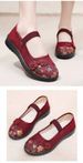 Old Beijing-style Women's Cloth Shoes, Breathable Autumn Ladies, Flat Non-slip Grandma, Shoes For Middle-aged And_vogvips.com