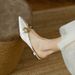 Women's Sandals 2026 New Summer Model Cross-Border European And American Pointed Toe Buckle Strap Closed-Toe High Heels_vogvips.com