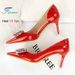 2025 Hot-Selling New Womens Pumps Red Glossy Patent Leather Side Hollow Rhinestone Bow Ladies Banquet High Heels Versatile Shoes_vogvips.com
