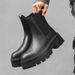 Chelsea Boots Men's Thick-soled Inner Heightening Retro Tooling Casual Martin Boots Men's Boots Derby Boots_vogvips.com