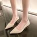 MTX High Heels Not Tiring Professional New Pointed Toe Single French Style Soft Leather Shallow Mouth Shoes Fashionable_vogvips.com