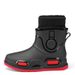 Fixed Cotton Sock Mouth Rain Boots Sizes 39-44_vogvips.com