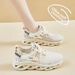 Summer New Women's Flying Woven Mesh Sports Shoes Wholesale Foreign Trade Casual Fashionable All Match Running Shoes 2023_vogvips.com