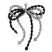 Single DIY Handmade Beaded Bow Lobster Buckle Shoe Buckle Fashionable All Match Shoe Decoration Shoelace Buckle Women_vogvips.com