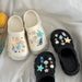 Summer Vacation Wind Starfish Hole Shoes Women's 2026 New Ultra-light Soft-soled Seaside Beach Bag Head Sandals_vogvips.com