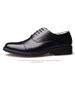Suitable For All Seasons 2025 Business Large Size Three-Joint Leather Men's Round Toe Lace-Up Formal Casual Single Shoes_vogvips.com