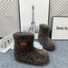 Inner Height Increase Lamb Sheep Baa ~ Furry For Women Wool Lined Winter New Short Birkens Tock Cotton Shoes Snow Boots_vogvips.com