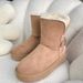 2025 New Goddess Buckle Genuine Leather Sheepskin Women's Winter Snow Cowhide Wool Martin Boots_vogvips.com