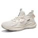 Warrior Men's 2026 New Breathable Large Mesh Summer Sneakers Flyknit Coconut Running Shoes For Men_vogvips.com