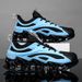Men's Breathable Running Shoes With Cushioning Support - Lightweight Athletic Sneakers For Walking, Jogging & Gym - Knit Upper & Rubber Sole_vogvips.com