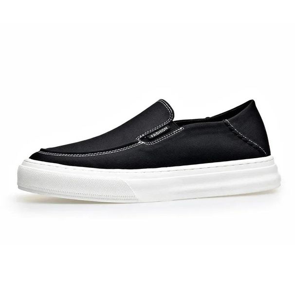 Fashion Designer New Net Thick Soled Man Canvas Shoes Spring Autumn Fashion Retro Slip-on Breathable Lightweight Outdoor Men's Sneakers_vogvips.com