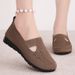 Women's Casual Breathable Flyknit Shoes Summer Style Lightweight Soft Sole Comfortable Versatile Single Shoes_vogvips.com