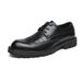 Euro Step Men's 2025 Spring Autumn Formal Business Brogue British Style Leather Shoes_vogvips.com