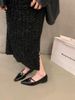 Black 2025 New Summer Flat Bottomed French Spring And Autumn Mary Jane Small Leather Women's Single Shoes_vogvips.com