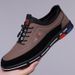 TerraStride Plus Size Korean Style Daily Commuter Leather Fashion Business Casual Shoes Men's Four Seasons Trendy Breathable_vogvips.com